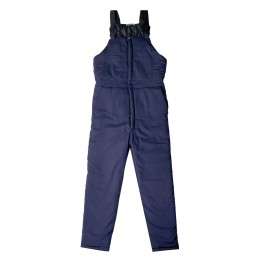 Customized multi-pocket suspender jumpsuit, designed women's personalized overalls, adult overalls, warm winter cotton pants, blue jumpsuit with suspenders, SKWK178 Customized multi-pocket suspender jumpsuit, designed women's personalized overalls, adult overalls, warm winter cotton pants, blue jumpsuit with suspenders, SKWK178